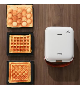 Mioji Mio WT2 Çok Fonksiyonlu Waffle ve Tost Makinesi – 3 Farklı Plaka, Yapışmaz, Kompakt Tasarım Waffle Makinesi Fiyatı