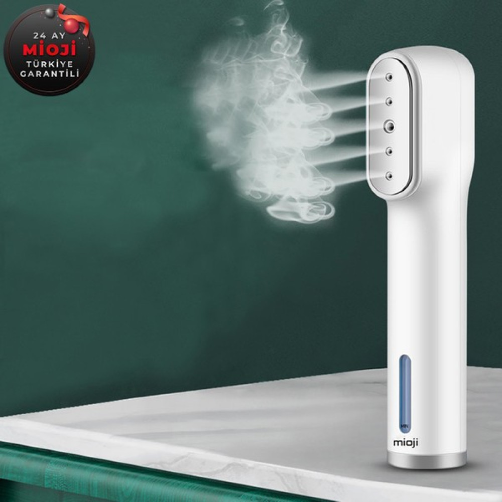 Mioji Mio X10SM 1200W Taşınabilir Ütü Güçlü Buharlı Kırışık Giderici - Gri Ütüler Fiyatı