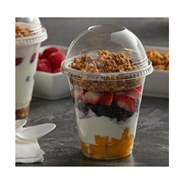 Miopack Plastik Şeffaf Kapaklı Bardak 300 ml 10 Parçalı Limonata Kahve Milkshake İçin Beyaz Fincan / Bardak / Kahve Takımı Fiyatı