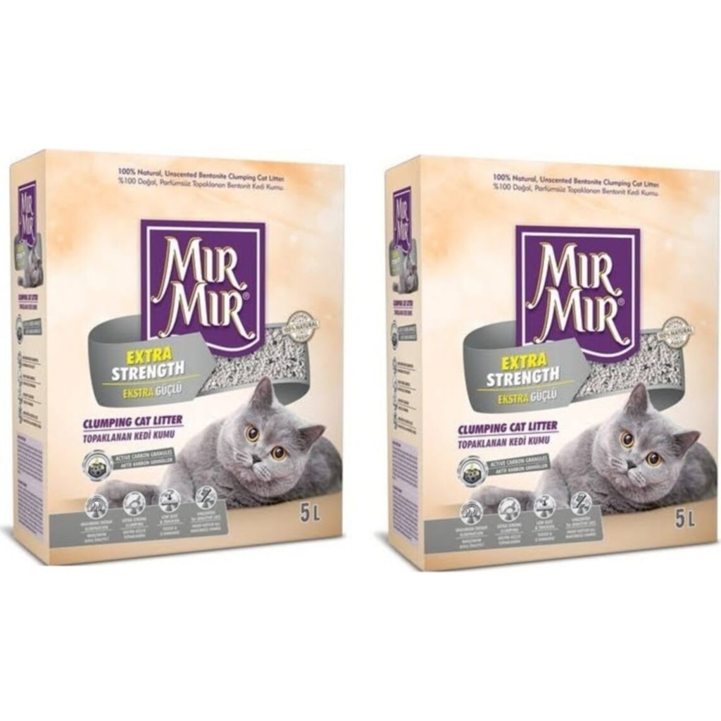 Mır mır Aktif Karbonlu Bentonit Kedi Kumu 5 lt x 4 Adet (20 lt ) Evcil Hayvan Ürünleri Fiyatı