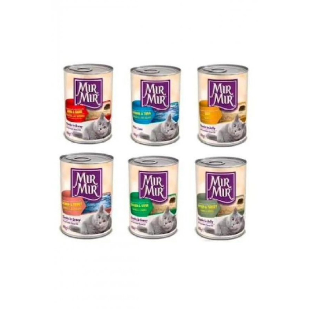 Mir Mir Kedi Konserve 12X400gr Evcil Hayvan Ürünleri Fiyatı