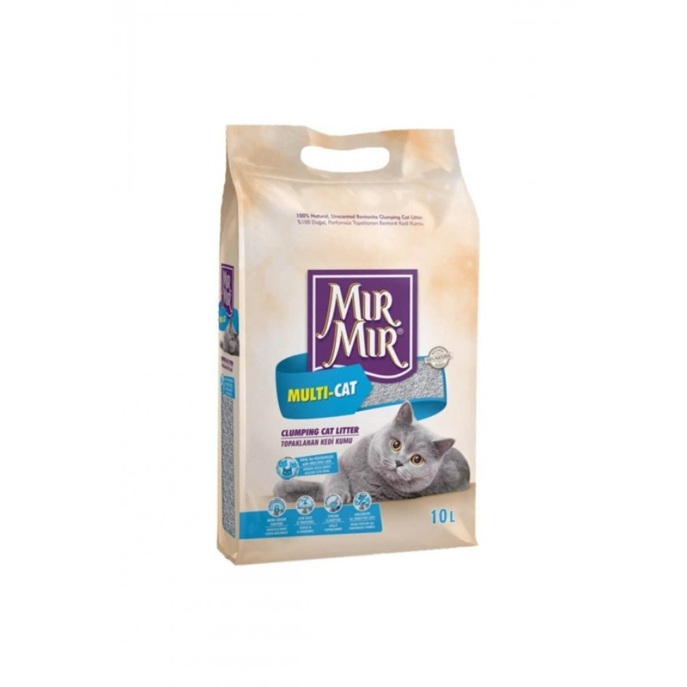 Mir Mir Mirmir Multi Cat Topaklanan 10 Lt Kedi Kumu Evcil Hayvan Ürünleri Fiyatı
