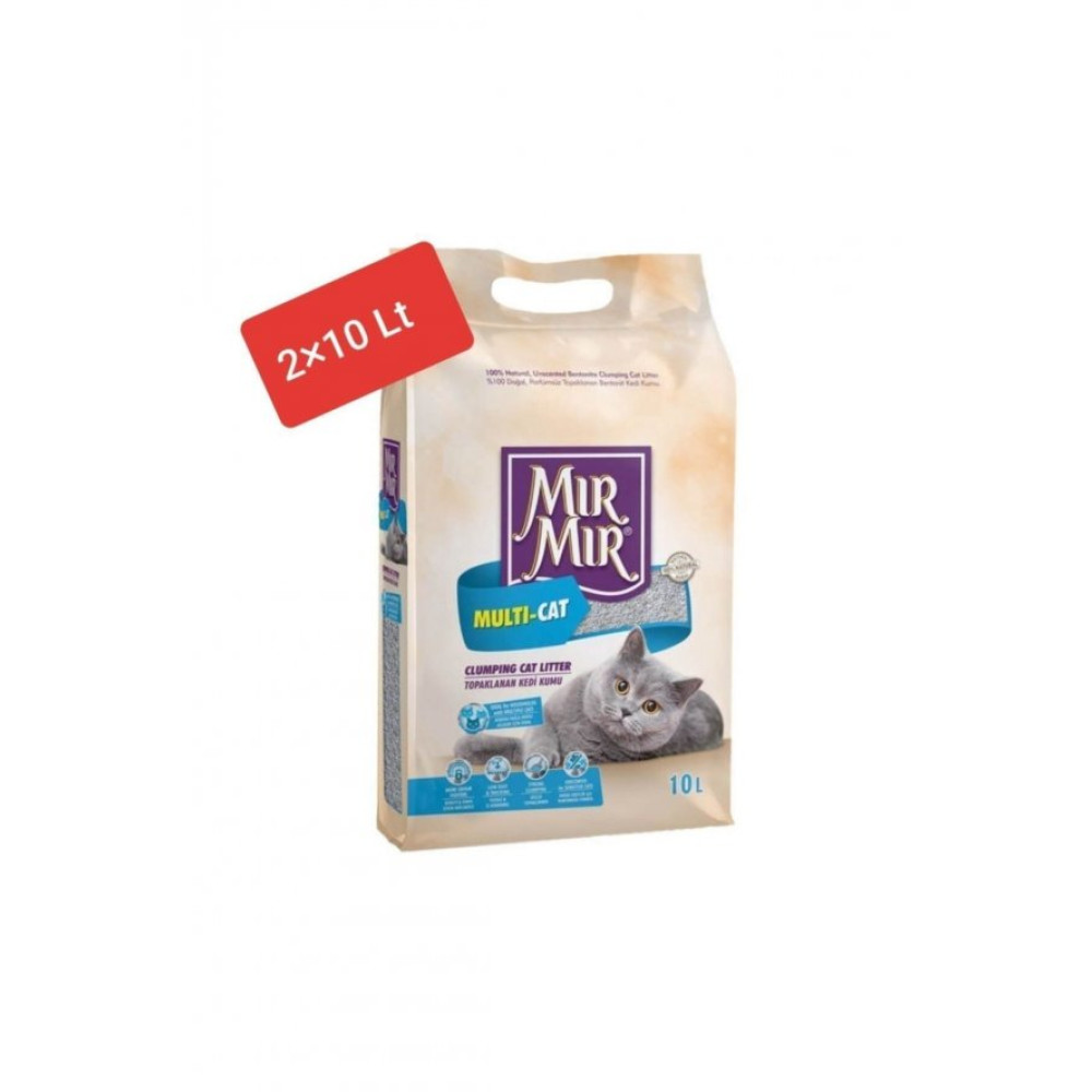 Mir Mir Multicat Cok Kedili Evler Icin Kedi Kumu 10 Litre 2 Adet Evcil Hayvan Ürünleri Fiyatı