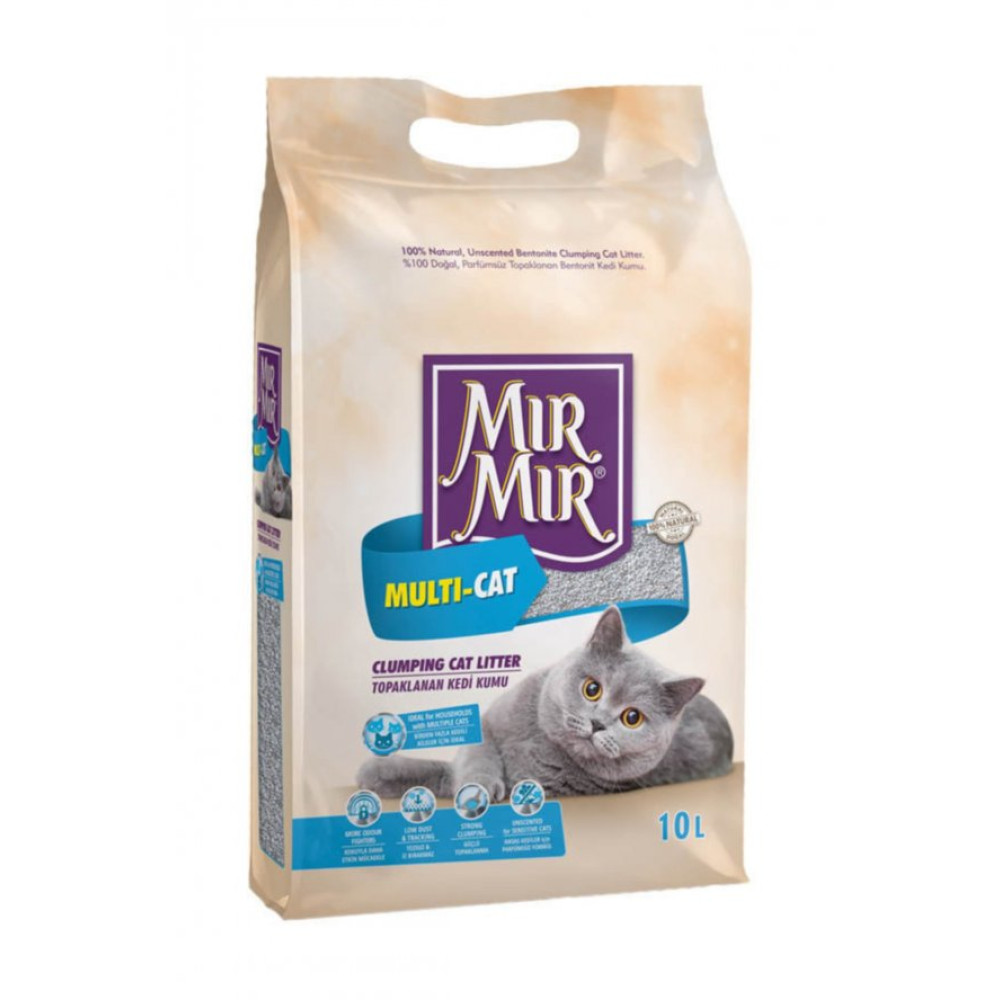 Mir Mir Multicat Topaklanan Kedi Kumu - 10 Litre Evcil Hayvan Ürünleri Fiyatı