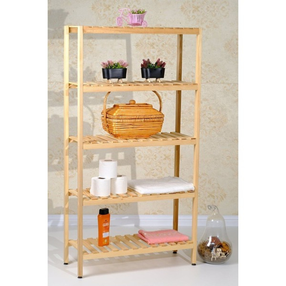 Mira Ahşap Banyo Dolabı Saksılık Ayakkabılık Çok Amaçlı Dolap 144X75X30CM Gardrop & Dolap Fiyatı