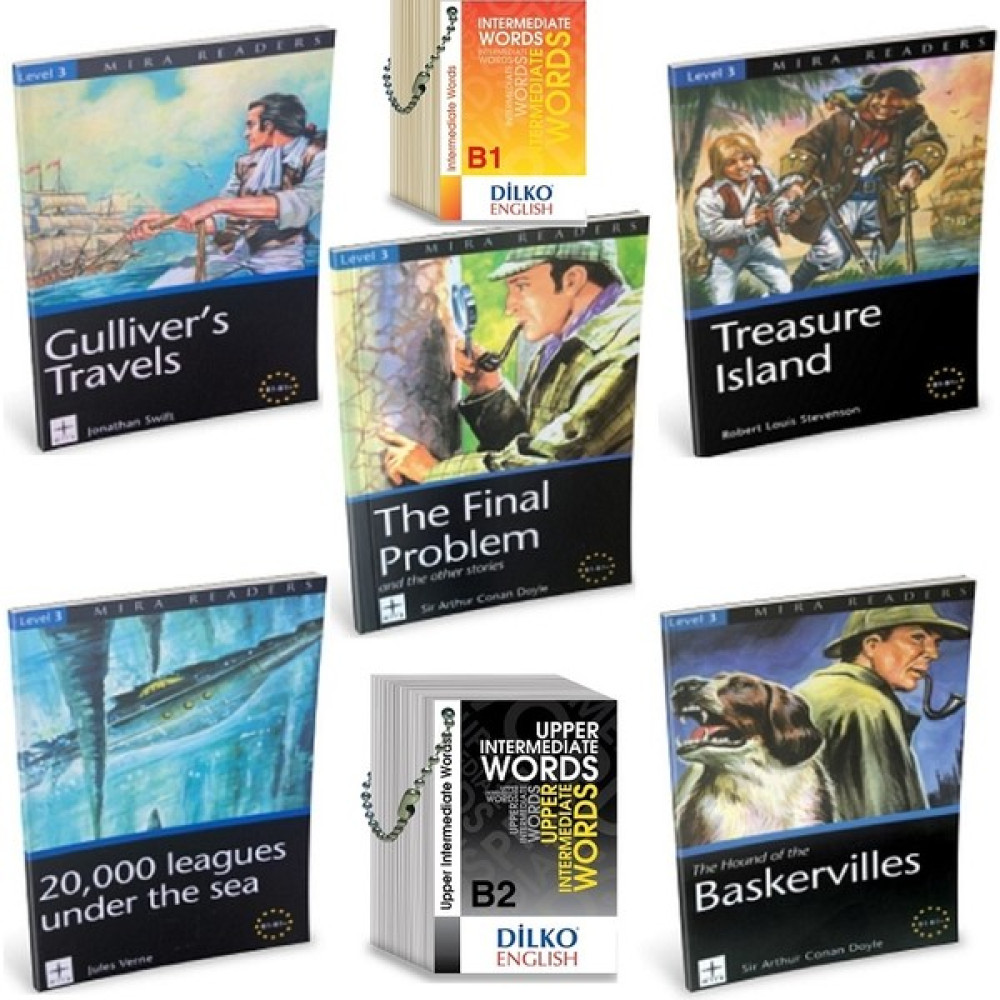 Mira Books Level 3 İngilizce Hikaye Seti (5 Kitap) B1-B1+ - Kelime Kartları B1-B2 Yabancı Dil Öğretici Kitaplar ve Eğitim Setleri Fiyatı