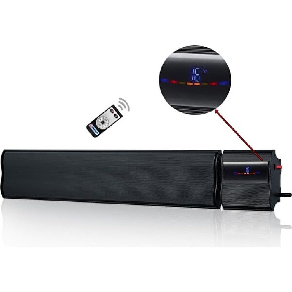 Mira Heating Infra Elektrikli Radyant Isıtıcı 3000 Watt Işıksız, 180cm, Kumandalı Termostatlı, Infrared Isıtıcılar Fiyatı