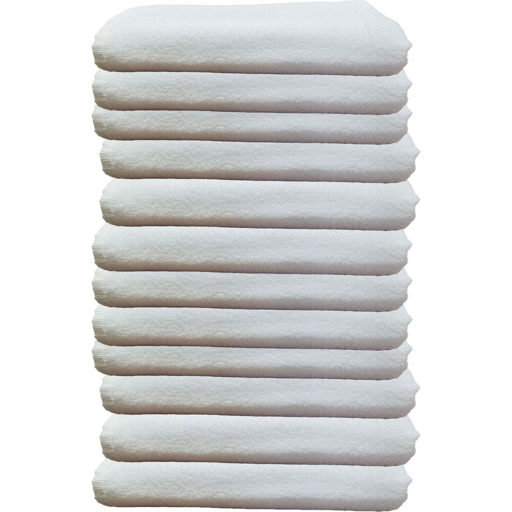 Mira Home 12'li Boya Tutmayan Mikrofiber El Yüz Spor Kuaför Havlusu 50X90 cm - 50 x 90 cm - Beyaz El / Yüz Havlusu Fiyatı