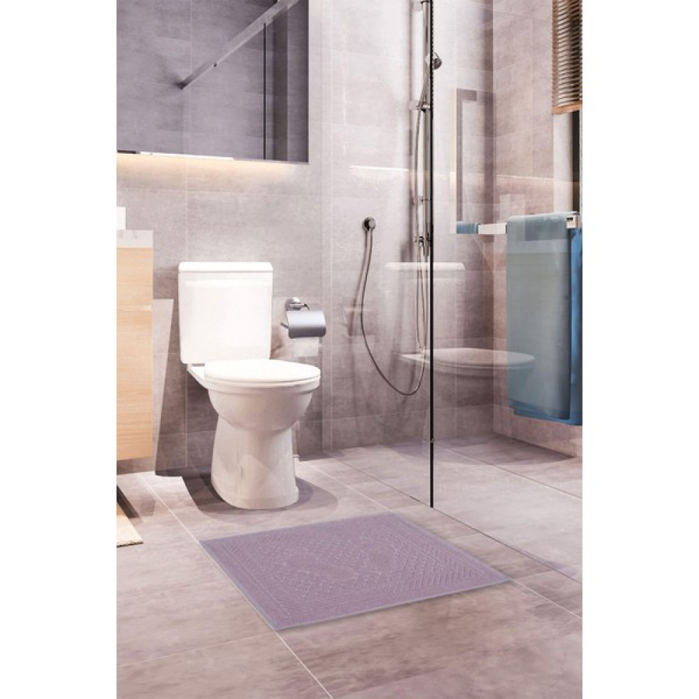 Mira Home Ayak Izli Banyo Havlusu % 100 Pamuk Yumuşak Ayak Havlusu 50 x 70 cm - Vizon Ayak Havlusu Fiyatı