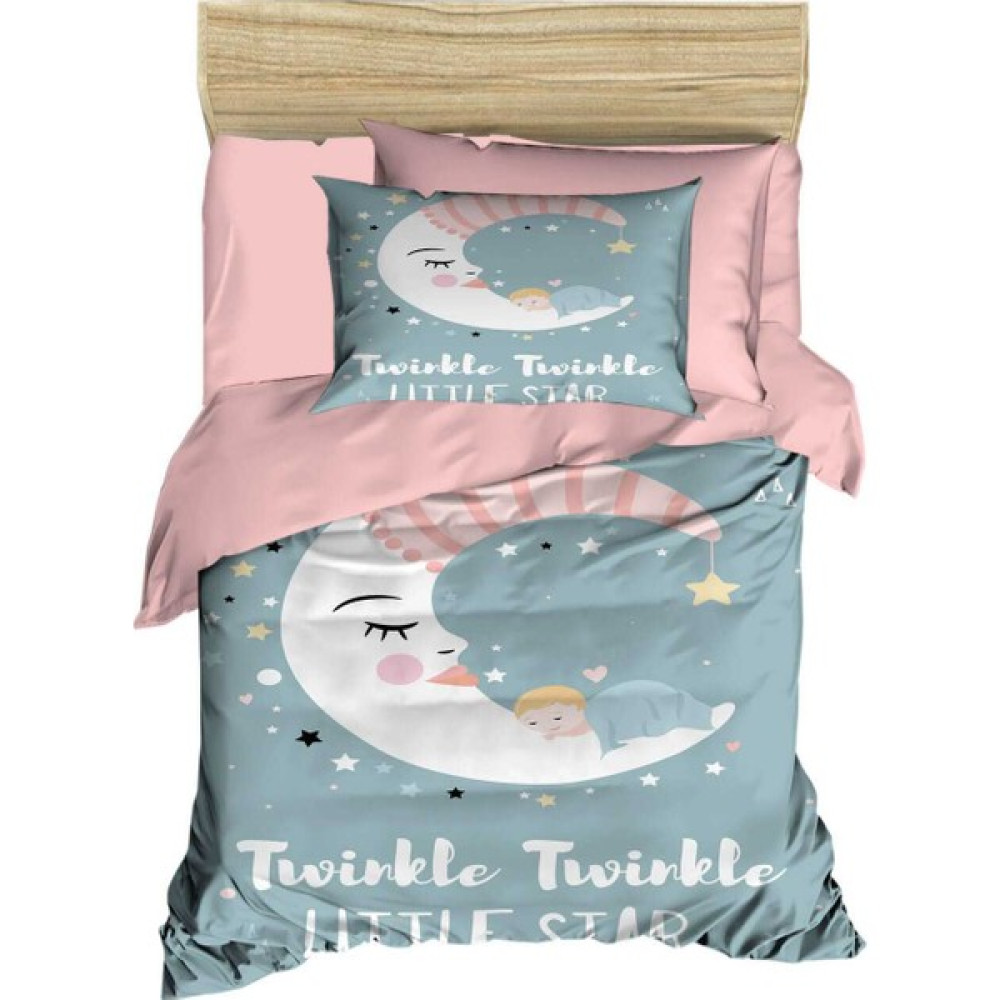 Mira Home Dijital Baskılı 3D Pamuklu Yenidoğan Bebek Nevresim Takımı Sleeping Moon Oto Boyaları Fiyatı