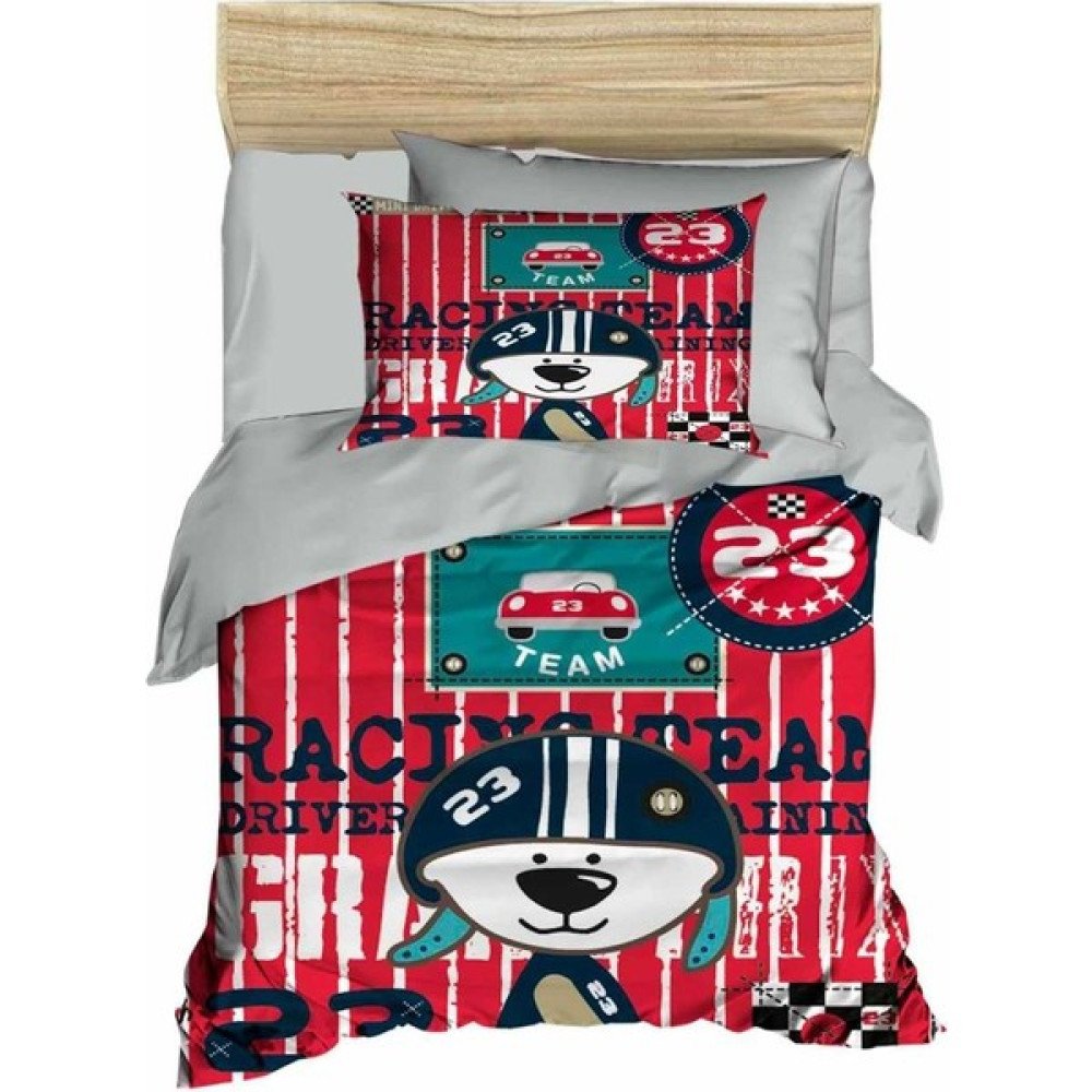 Mira Home Yenidoğan Erkek Bebek Nevresim Takımı %100 Pamuklu Racing Team - Renkli - 100 x 150 cm Bebek Nevresim Takımı Fiyatı