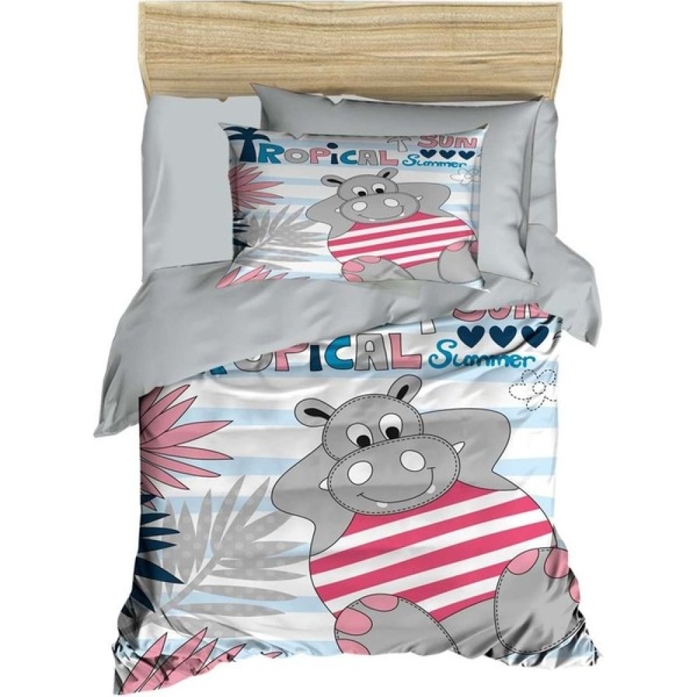 Mira Home Yenidoğan Erkek Bebek Nevresim Takımı %100PAMUKLU Tropical Summer - Renkli - 100 x 150 cm Bebek Nevresim Takımı Fiyatı