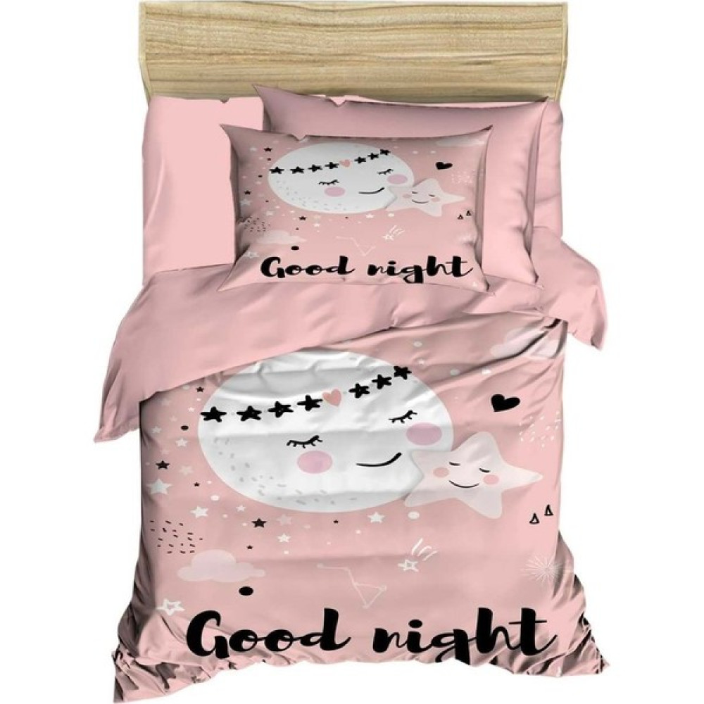 Mira Home Yenidoğan Kız Bebek Nevresim Takımı; %100 Pamuklu Good Night - Renkli - 100 x 150 cm Bebek Nevresim Takımı Fiyatı