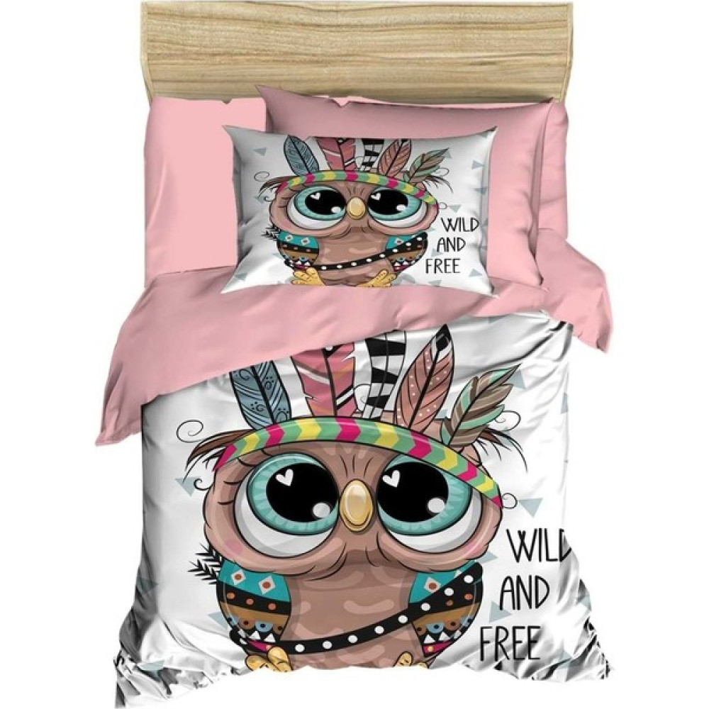 Mira Home Yenidoğan Kız Bebek Nevresim Takımı %100 Pamuklu Wild And Free - Renkli - 100 x 150 cm Bebek Nevresim Takımı Fiyatı