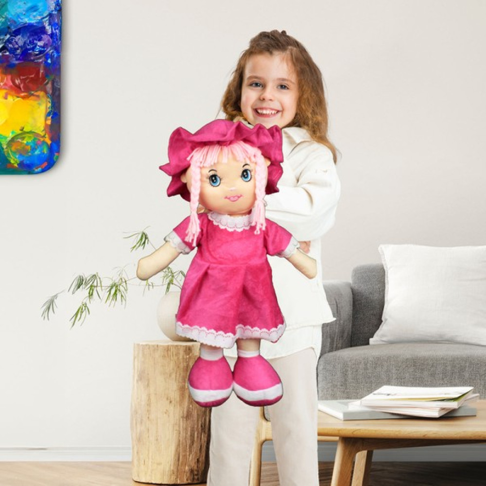 Mira Peluş Bez Bebek 45CM Pembe Peluş Oyuncaklar Fiyatı
