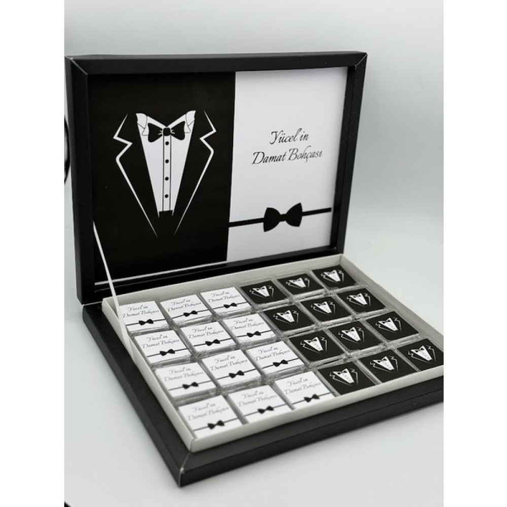 Mirabella Gift Damat Çikolatası Damat Bohçası Karton Kutulu 48 Adet Damat Bohça Çikolatası Oto Boyaları Fiyatı