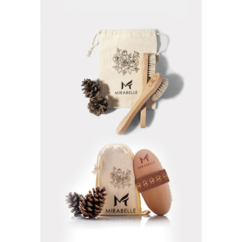 Mirabelle %100 Doğal At Kılı Fırçası + %100 Doğal At Kılı Yüz Fırçası Vücut Sıkılaştırıcı ve İncelticiler Fiyatı