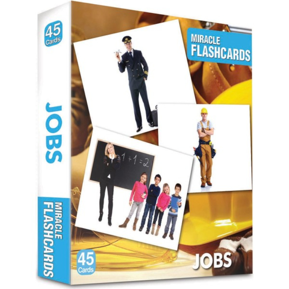 Miracle Flashcards Jobs 1-Kolektif Yabancı Dil Kartları Fiyatı