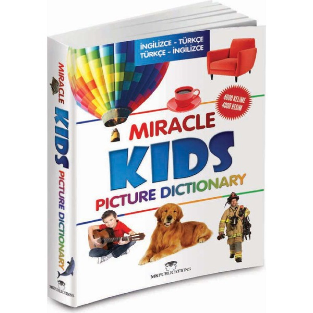 Miracle Kids Picture Dictionary (İngilizce - Türkçe) Yabancı Dil Sözlükleri Fiyatı