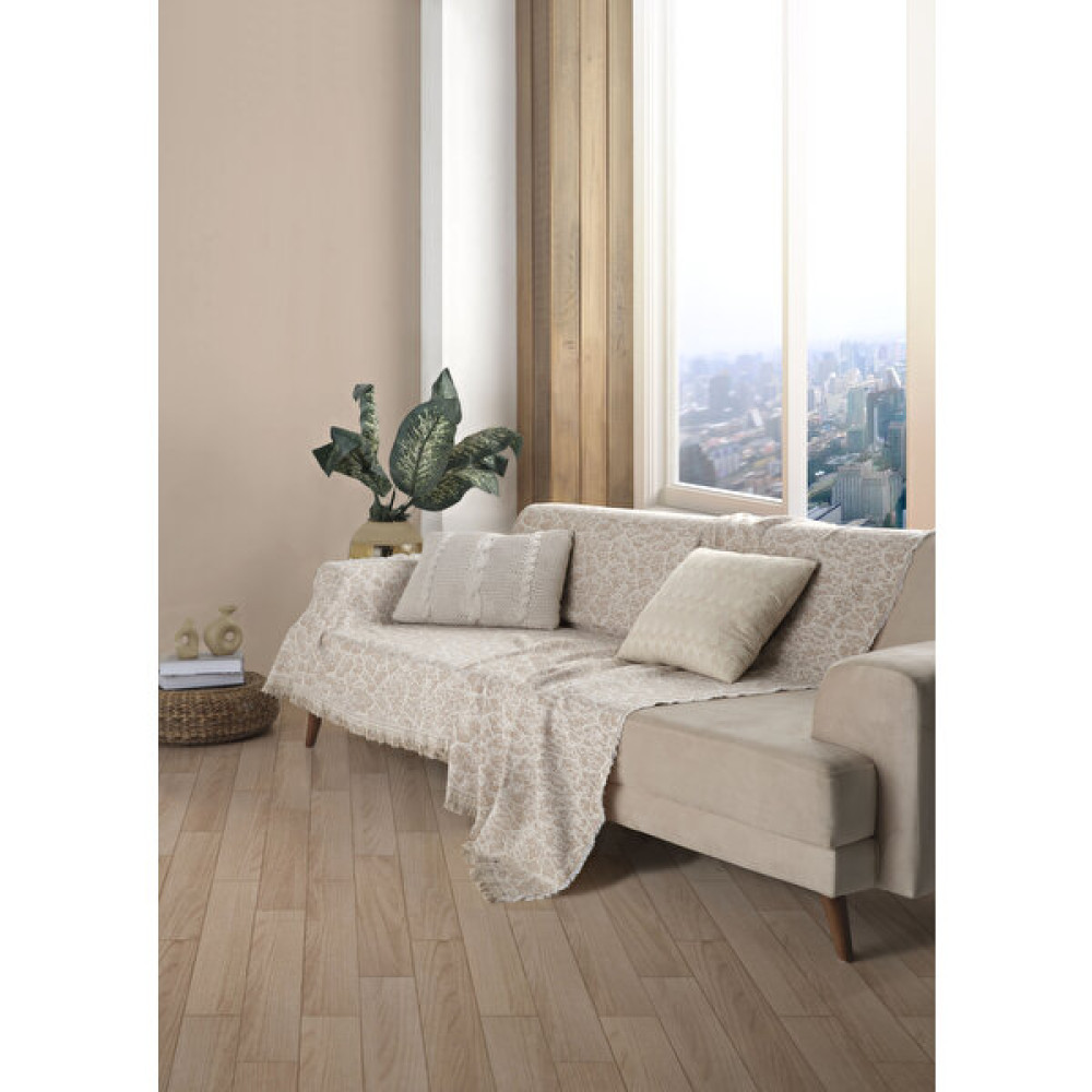 Miracolo Home Optimal Kaymaz Tasarım Koltuk Kanepe Çekyat Örtüsü 180X200 cm Mermer Desen-Bej - Bej - 180 x 220 cm Koltuk & Kanepe Örtüsü Fiyatı