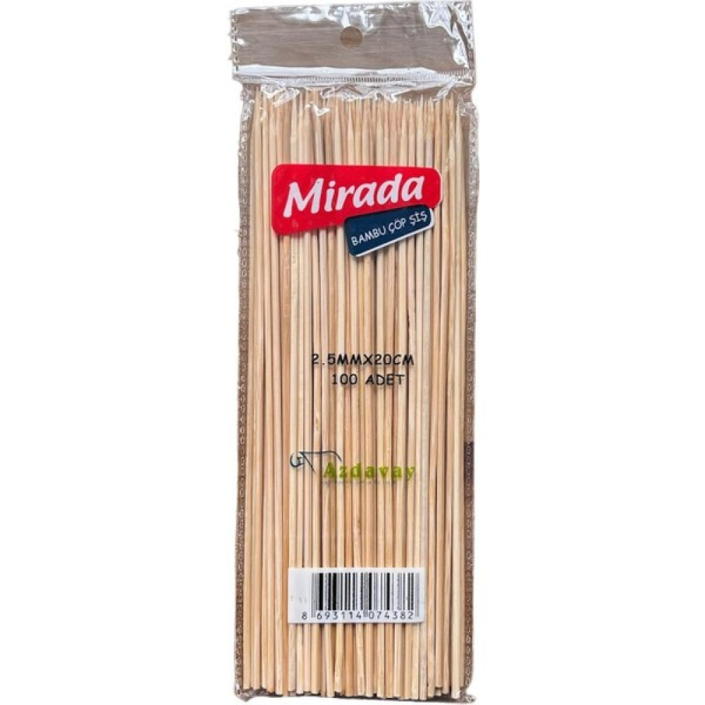 Mirada Bambu Çöp Şiş - 20 cm Oto Boyaları Fiyatı