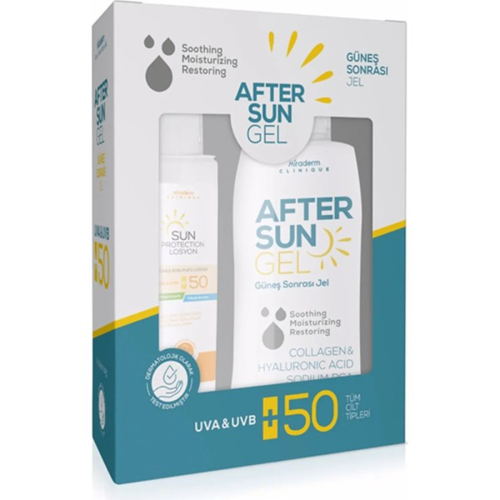 Mıraderm Aftersun Gel+Losyon Kofre SPF50+ Nemlendiriciler Fiyatı