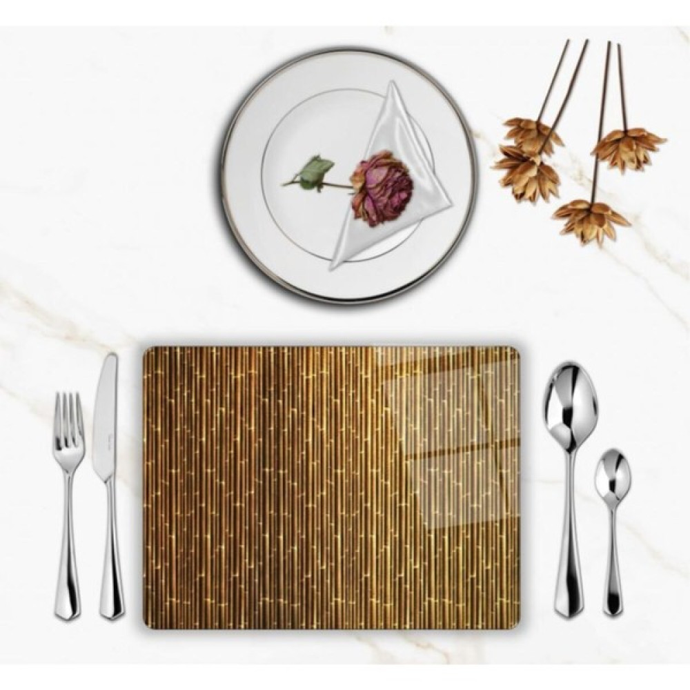 MiraLive Gold Desenler Supla Takımı 4 Adet - 30 x 45 cm - Sarı Amerikan Servis Fiyatı
