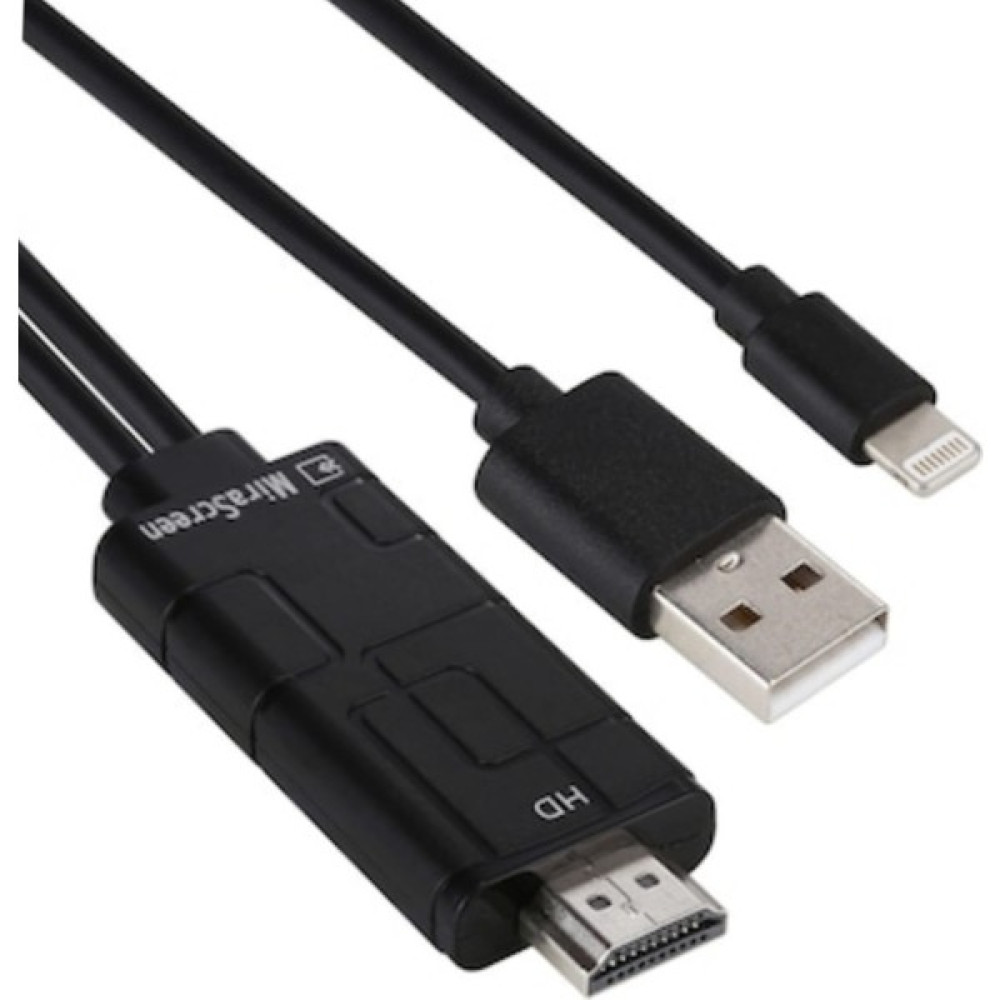 Mirascreen Iphone Lightning Hdmi Tv Görüntü Aktarımı X-11 Ios 13 -(7-8-X-11 Pro) Cep Telefonu Kablosu Fiyatı