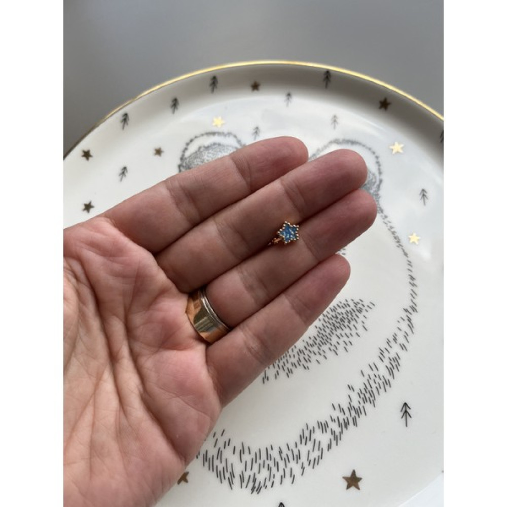 Miray Atelier Cerrahi Çelik Yıldız Tragus Piercing Helix Kıkırdak Küpesi - Standart - Gold Altın & Gümüş Piercing Fiyatı