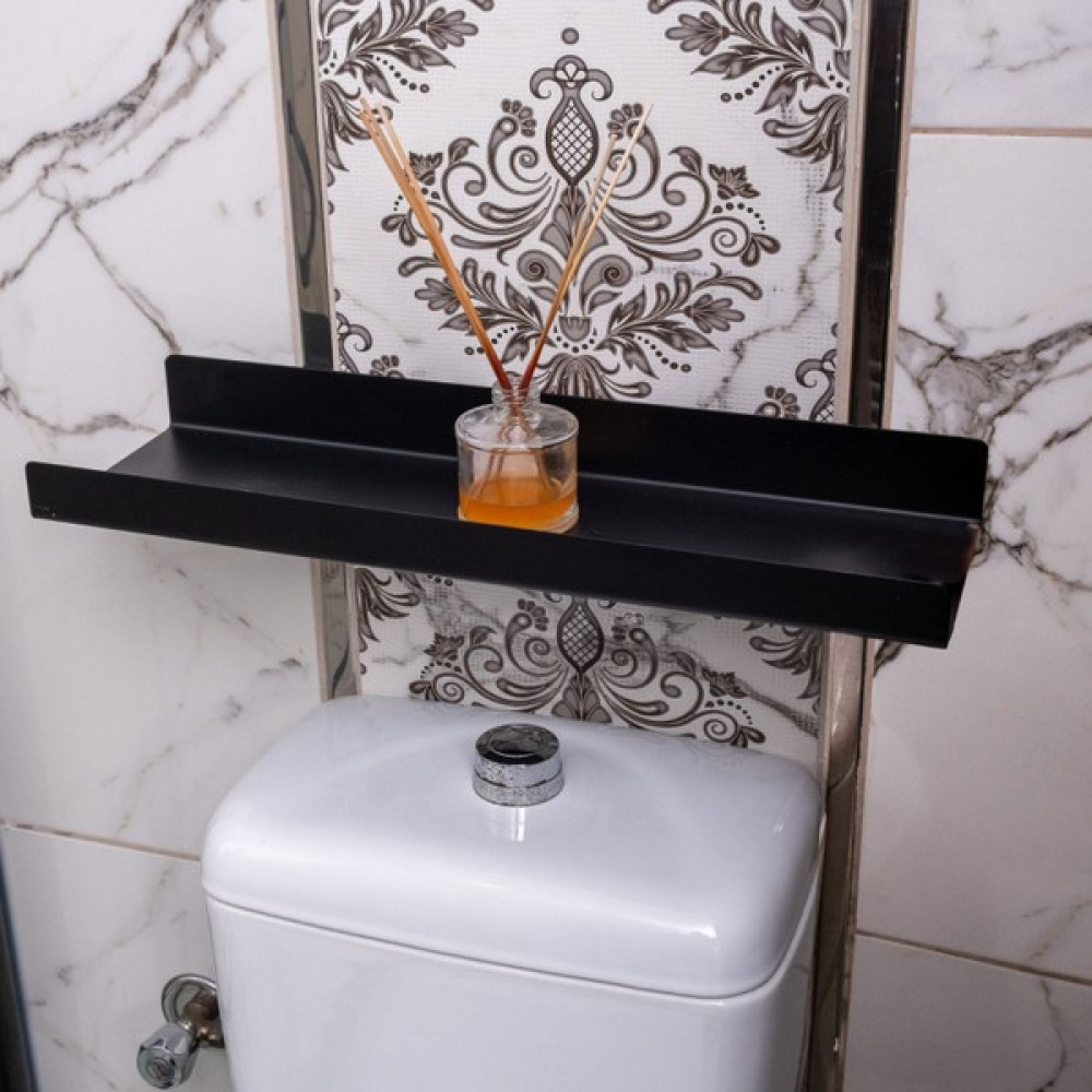 Miray Evim Banyo Rafı Metal Siyah Banyo Rafı Fiyatı