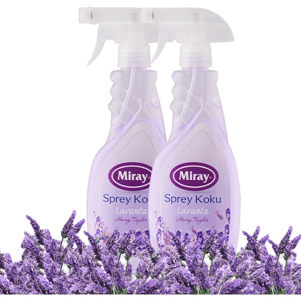 Miray Lavanta Kokulu Oda Spreyi 500 ml X2 Adet Oda Kokusu Fiyatı