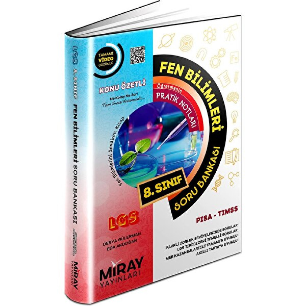 Miray Yayınları 8. Sınıf Fen Bilimleri Soru Bankası Kaynak Kitapları Fiyatı