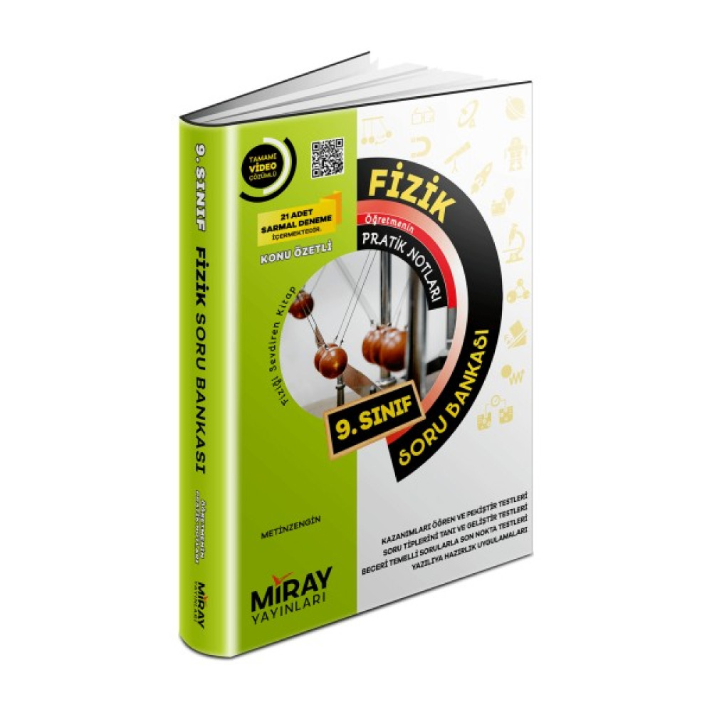 Miray Yayınları 9. Sınıf Fizik Konu Özetli Soru Bankası Fizik Fiyatı
