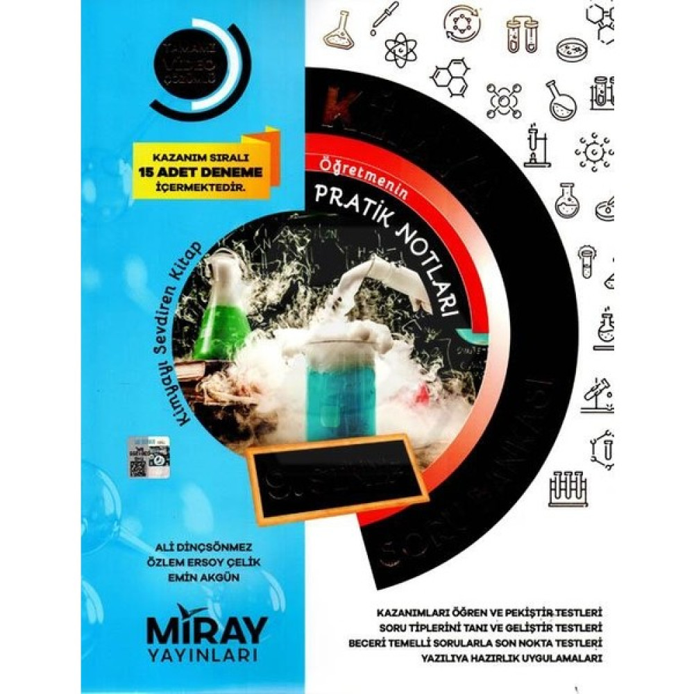 Miray Yayınları 9. Sınıf Kimya Öğretmenin Pratik Notları Soru Bankası Kaynak Kitapları Fiyatı