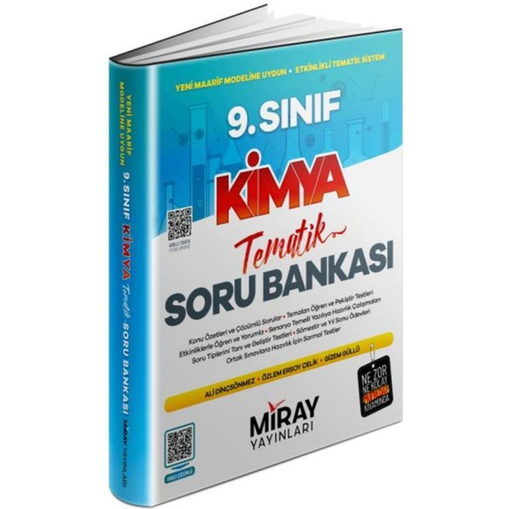 Miray Yayınları 9. Sınıf Kimya Tematik Konu Özetli Soru Bankası 2024 - 2025 Ders Sınav Kitapları Fiyatı