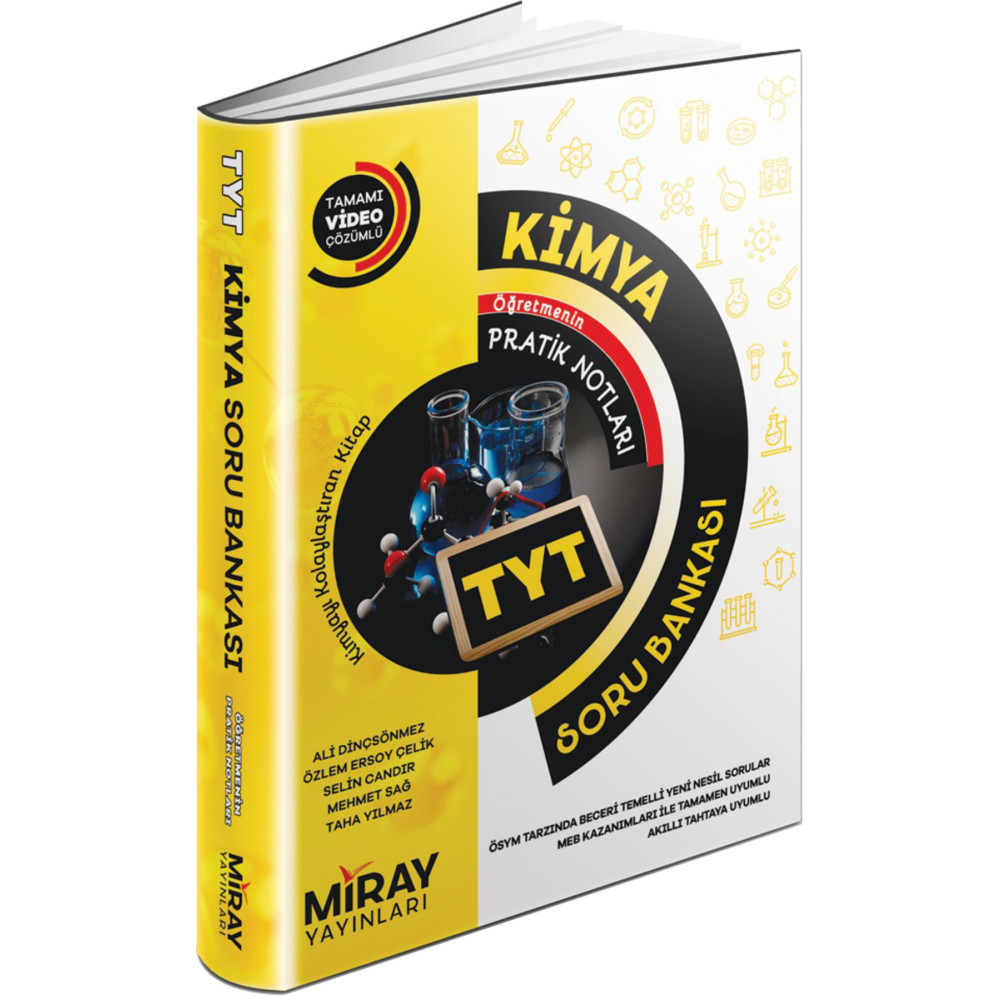 Miray Yayınları Miray Tyt Kimya Konu Özetli Soru Bankası Ders Sınav Kitapları Fiyatı