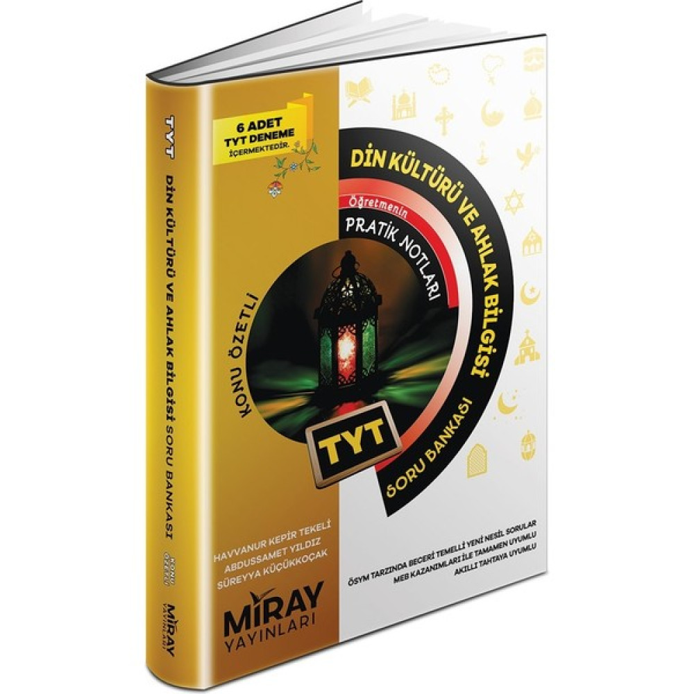 Miray Yayınları TYT Din Kültürü ve Ahlak Bilgisi Konu Özetli Soru Kaynak Kitapları Fiyatı