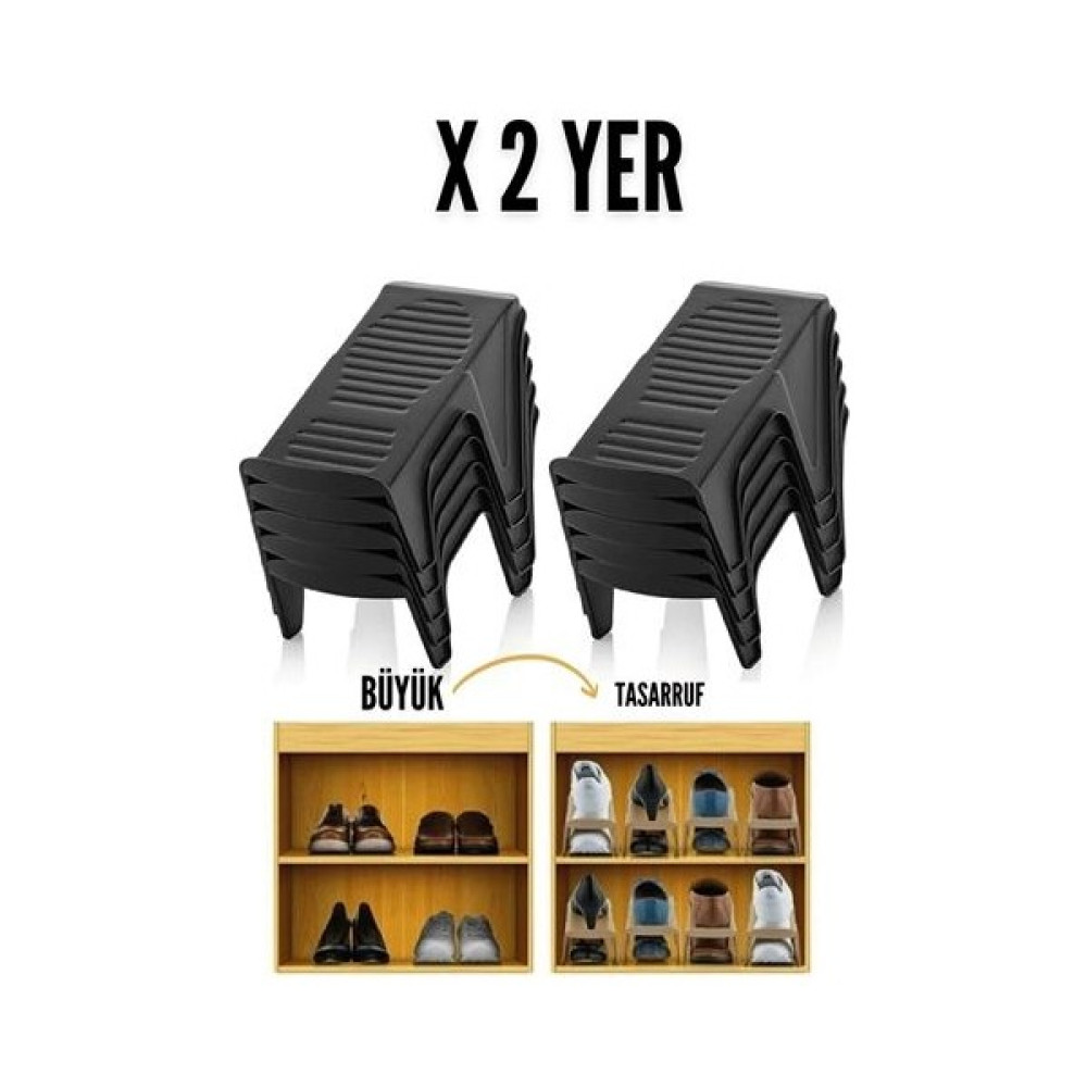 Mırıl Shop 10 Lu Ayakkabı Rampası Yer Tasarruf Organizeri Mehle 718561 Oto Boyaları Fiyatı