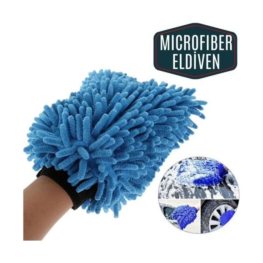 Mırıl Shop Modacar Microfiber Yünlü Oto Yıkama ve Temizlik Eldiveni 424581 Oto Yıkama Ürünleri Fiyatı