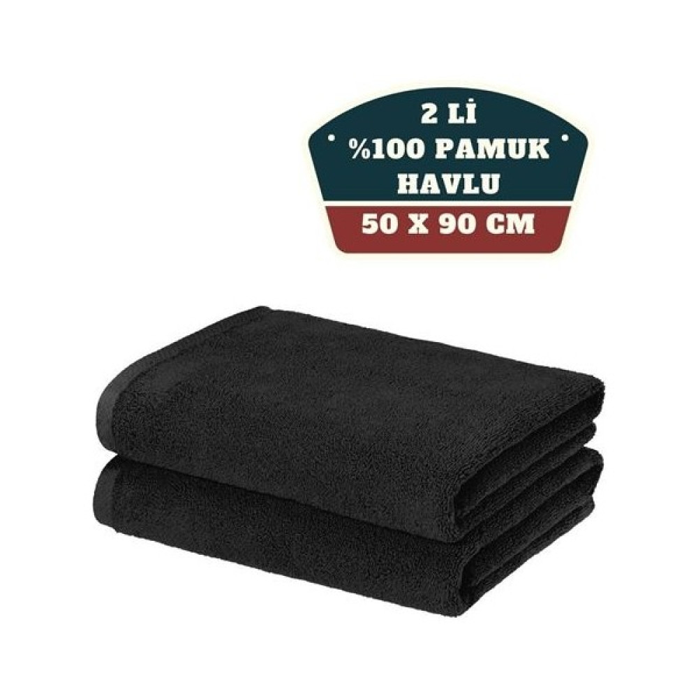 Mırıl Shop Transformacion 2 Li Mikrofiber El Yüz Spor Havlusu 50x90 Siyah 715350 - 50 x 90 cm - Natural El / Yüz Havlusu Fiyatı