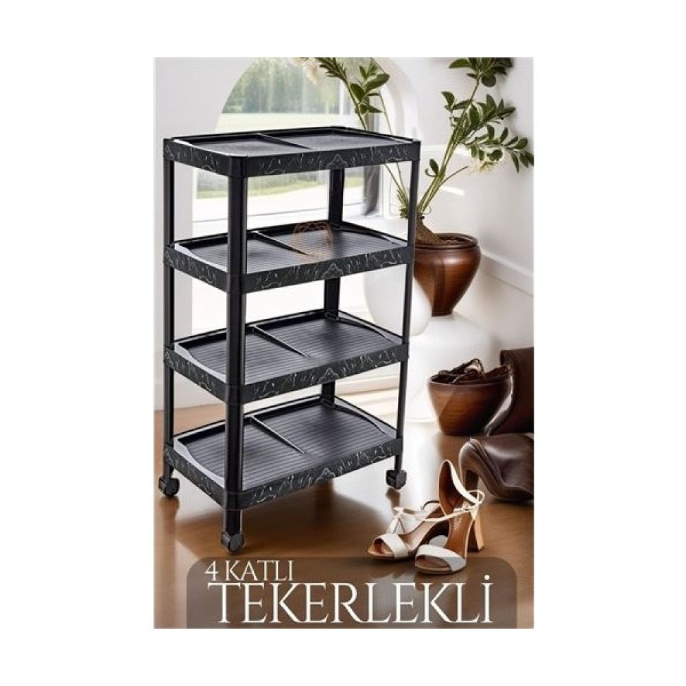 Mırıl Shop Transformacion 4 Katlı Tekerlekli Ayakkabılık Capo Canzano Design 719297 Ayakkabılık Fiyatı