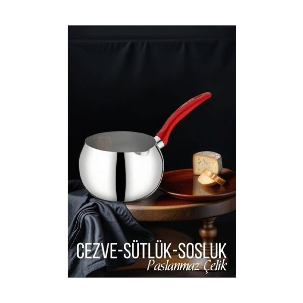 Mırıl Shop Transformacion 6 Adet Çelik Tombul Küre Cezve Sütlük Sosluk Panepinto Design Cezve Takımları Fiyatı