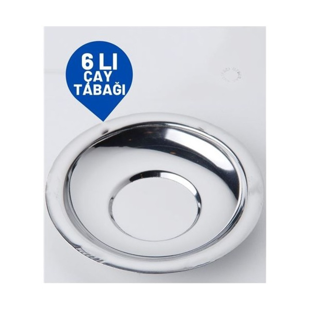 Mırıl Shop Transformacion Veneta 36 Adet Metal Çay Tabağı Seti 717972 Mutfak Gereçleri Fiyatı