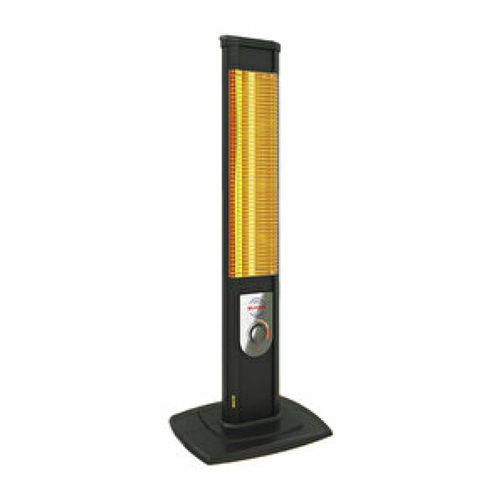 MirKraft Mate 2500 Watt Kule Tip Elektrikli Infrared Dik Isıtıcı Karbon Soba (antrasit) Isıtıcılar Fiyatı