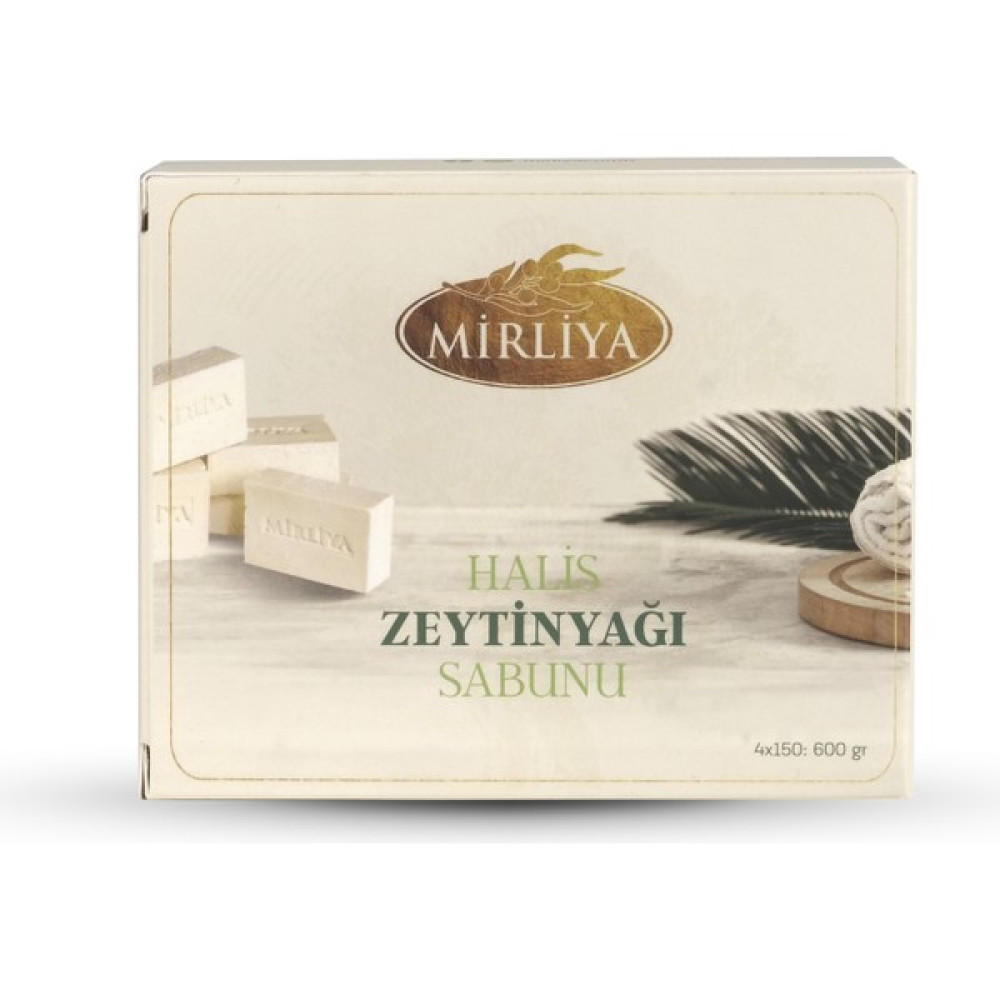 Mirliya Halis Zeytinyağı Sabunu 4'lü Paket ( 600gr ) Sabunlar Fiyatı