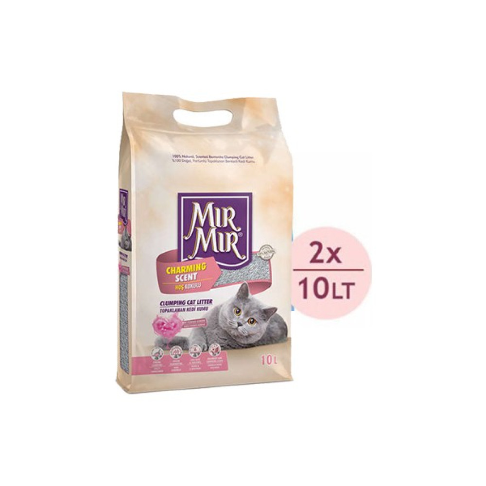 Mırmır Bentonit Kedi Kumu 2 x 10 Lt Evcil Hayvan Ürünleri Fiyatı