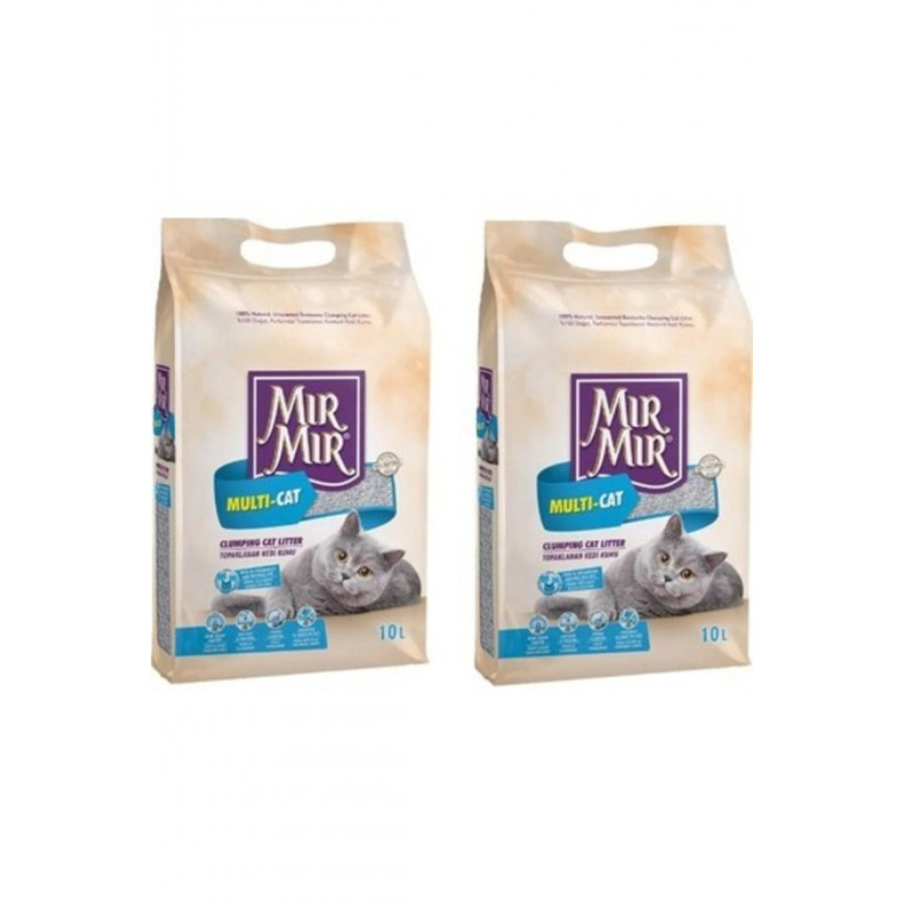Mırmır Bentonit Multicat Kedi Kumu 2 X 10 Lt Evcil Hayvan Ürünleri Fiyatı