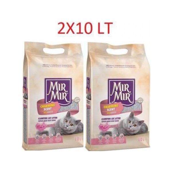 Mırmır Natural Kedi Kumu Pudralı 10 lt - 2'li Evcil Hayvan Ürünleri Fiyatı