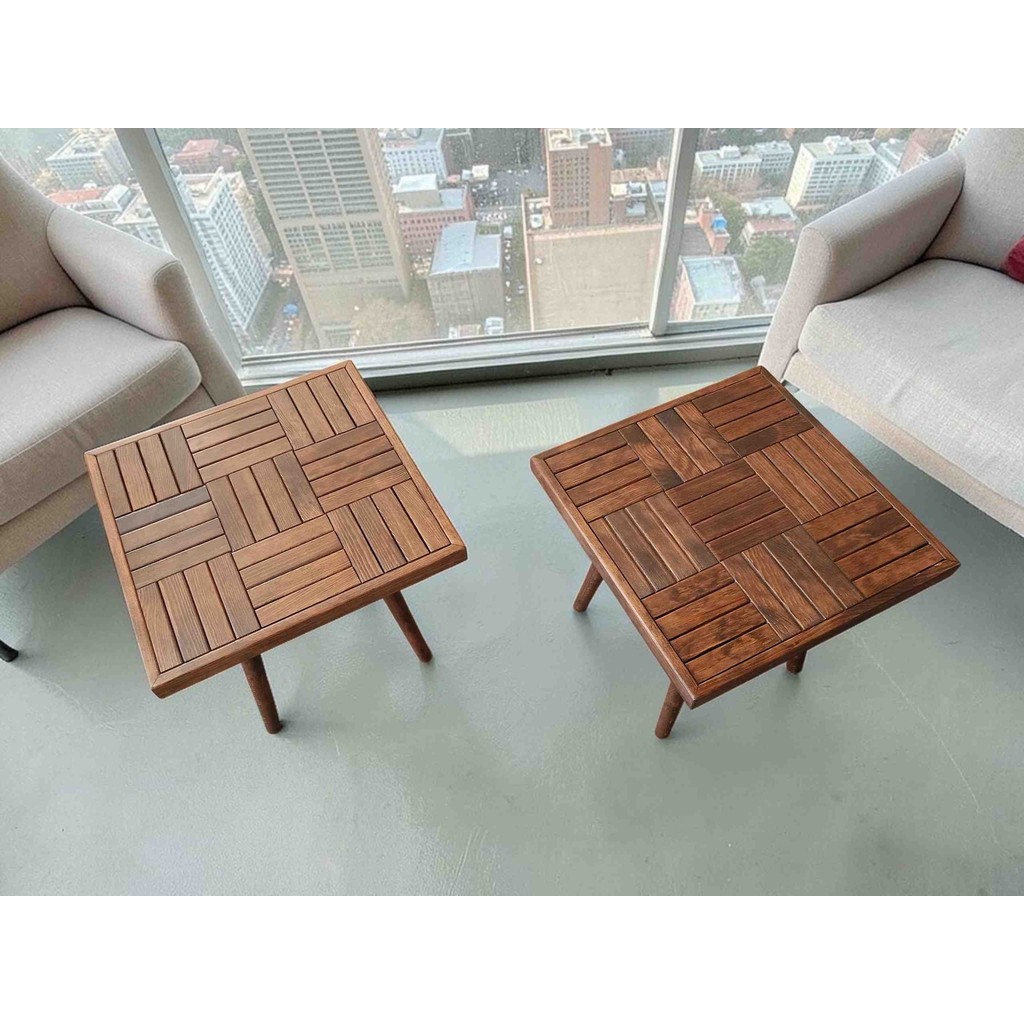 Mirrorss Yan Sehpa Retro Tasarım 45 x 45 Kate 2li Yan Sehpa Fiyatı