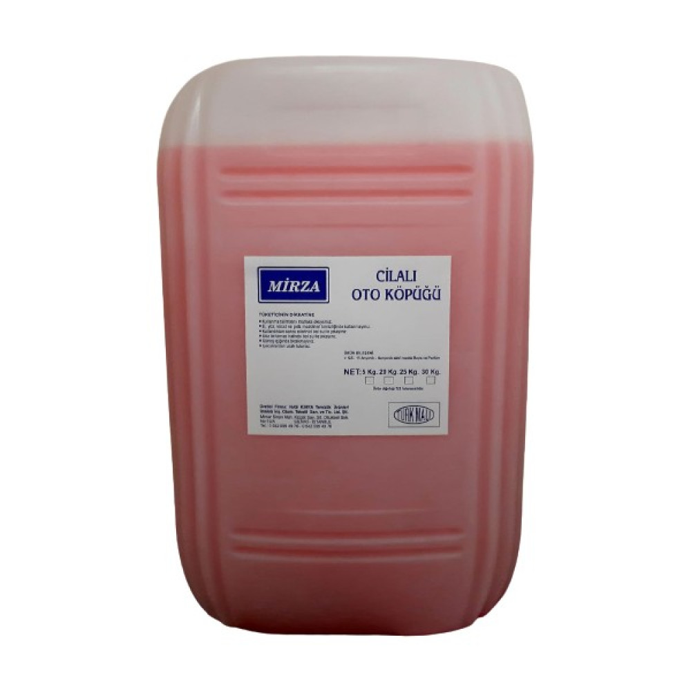 Mirza Cilalı Oto Köpüğü Renkli Pembe 20 Lt Oto Yıkama Ürünleri Fiyatı